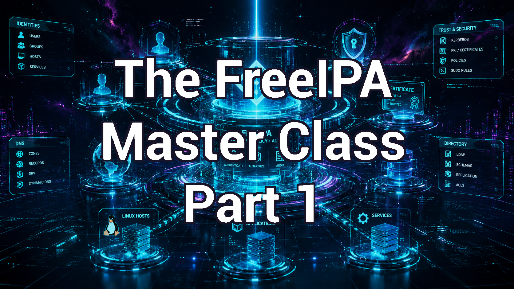 The FreeIPA Master Class - Part 1