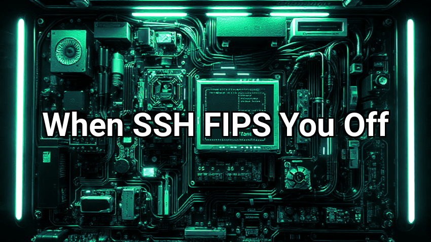 When SSH FIPS You Off
